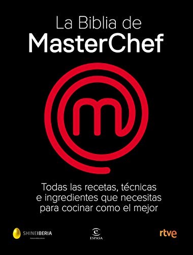 Cubierta de La Biblia de MasterChef (Espasa Gastronomía)