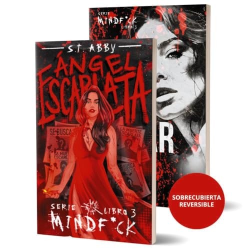Cubierta de Ángel escarlata (Serie Mindf*ck #3) (Contraluz)